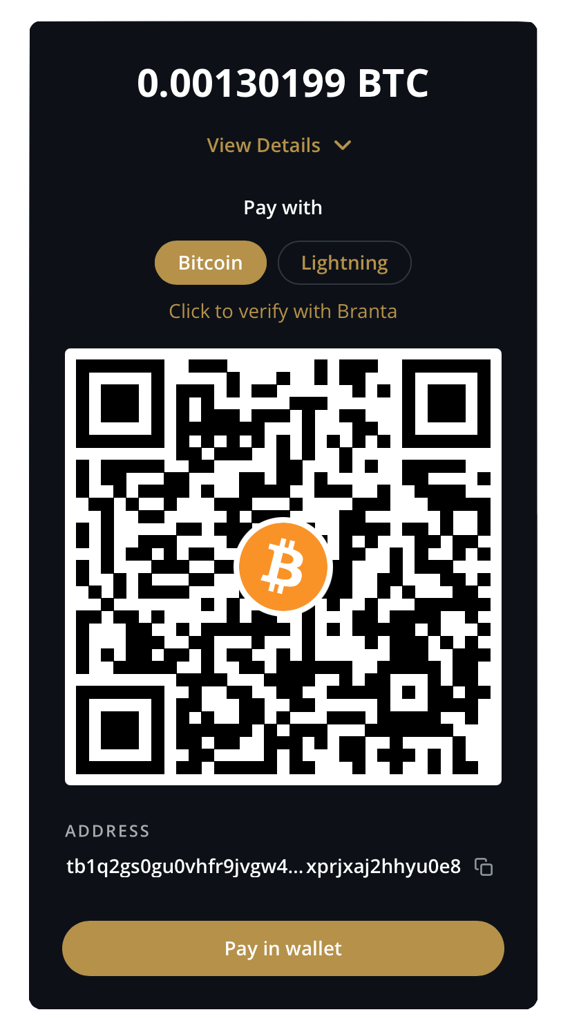 BTCPay Server Integration